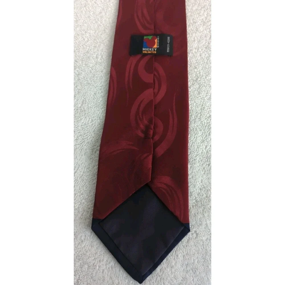Disney‎ Mickey Unlimited Goofy Donald Parachute Men's Tie Silk 4